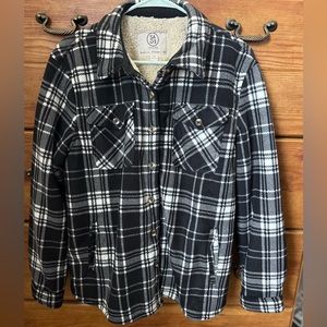 Plaid Button Up Shacket